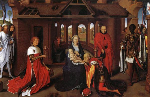 Hans Memling The Adoration of the Magi china oil painting image